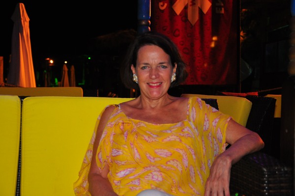Cinda at the Beach Bar